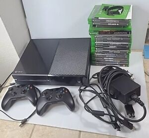 New ListingMicrosoft Xbox One 500GB Console Bundle, 19 Games, 2 Controllers, Cords - Tested