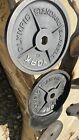 Vintage York Olympic Milled 45lb plates -Single Plate-