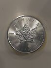 Roll of 25 2014 Canada Maple Leaf 1 oz Silver .9999 Leaf Privy $5 Coins In Tube