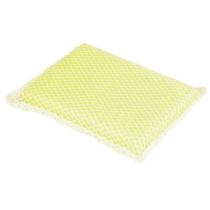 LOLA Nylon Net & Sponge Cleaning Pad, Turn-a-Bout Sponges, YELLOW - 1 Count