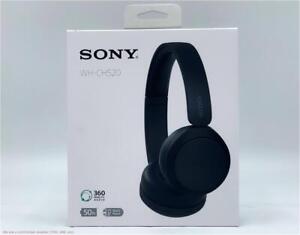 Sony WHCH52/B Bluetooth Wireless Headphones with Microphone - Black