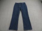 NYDJ Bootcut Jeans Womens Size 12 Blue Denim Stretch High Rise Pockets