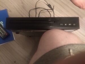 ONN Black HDMI input dvd player