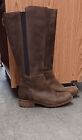UGG Boots Women's Size  8 Vinson Brown Riding Boots Burnished Leather 1012511