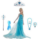 Frozen Evening Cosplay Queen Elsa Girl's Princess Costume Party Dress for Girls