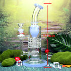 Four Layer Honeycomb Percolator Bong Heavy Thick Water Pipe Quality Glass Hookah
