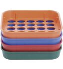 MMF Industries Coin Sorter Trays 4 Color-Coded Trays Pennies To Quarters