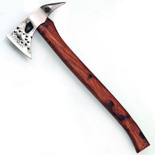 Hand Forged Fire Warden Pickaxe Hatchet - Outdoor Demolition Tool - 19 Inches