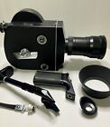 Krasnogorsk-3 K-3 16mm film camera w/ Zoom lens, Accessories, And Vintage Case