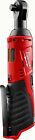 New Milwaukee M12 12 Volt 3/8 Inch Cordless Ratchet (Tool Only) # 2457-20