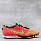 Nike Flyknit Racer Hyper Punch Mens Size 12 US Running Shoes Sneakers 526628-603