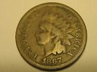 1867 Indian Head Cent VG #3