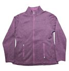 Spyder Women Large Purple Fuschia Full Zip Endure Midweight Fleece Lined Jacket