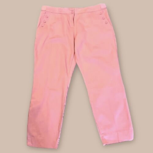 Sag Harbor Women’s Cropped Pants Size 16 Coral NWT