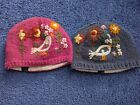 Set Of 2 Women's Turtle Winter Colorful Hats