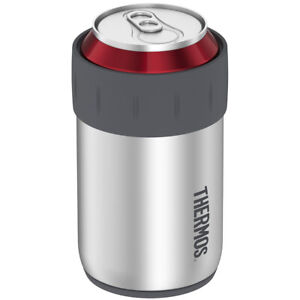 Thermos 12 oz. Insulated Stainless Steel Beverage Can Insulator - Silver/Gray