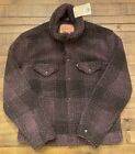 Levi's Vintage Relaxed Fit Brown Sherpa Trucker Jacket Size Medium - NEW w Tag