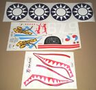 Top Flite P-40E Warhawk Gold Edition 60 Size RC Model Airplane OEM Decals New!