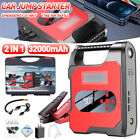 Portable Jump Starter Power Pack w/Air Compressor Car Battery Jumper Box USB NEW