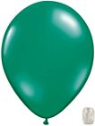 10 Pack Emerald Green Jewel Tone Latex 11