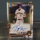 New Listing2021 BOWMAN DRAFT TYLER BLACK (1) 1st AUTO ROOKIE/PROSPECT CARD BREWERS 🔥 🔥