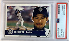 2001 Fleer #452 Ichiro Rookie Card RC (Future HOF, Mariners) PSA 10 Gem Mint
