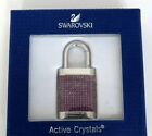 Swarovski $115 USB Lock Amethyst 1176342 8GB Memory Active Crystals NIB