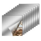 12 Pcs Acrylic Flexible Mirror Sheets, 12 x 12 in Mirror Tiles  Assorted Sizes