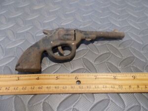 Vintage Toy Metal Gun Shaped Lighter