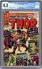 Thor Journey Into Mystery #1 CGC 4.5 1965 2049811002 1st app. Hercules