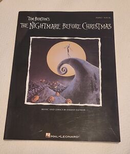The Nightmare Before Christmas Sheet Music Easy Piano / Vocals