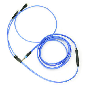 New Cable Volume Remote&Mic For Sennheiser HD25 HD 25-1 HD25-1 II HD25-13 HD25-C