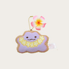 New! Rare Pokemon Center 2018 Japan TROPICAL SWEETS Ditto cookie mascot keychain