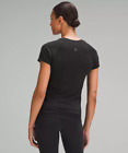Lulu Black Yoga Swiftly Tech Women Sport Short Sleeve 2.0 T-shirt Tops NWT