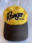 Ranger Boats Logo Hat Cap Yellow Black One SZ Fits Most Adjustable The Game EUC