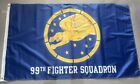 USAF US Air Force 99th Fighter Squadron 3x5 ft Single-Sided Flag Banner
