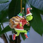 Merry Christmas Grinch Ornaments Xmas Tree Hanging Decoration Figure Pendant