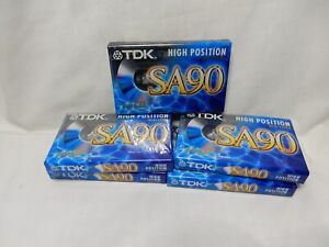TDK SA90 Type II Cassette Tape 5-Pack