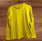 Under armour Men’s Fitted Cold Gear Long Sleeve Yellow Shirt Size XL