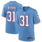 Nike Houston Oilers Tennessee Titans Kevin Byard #31 Blue Game Jersey Men’s L