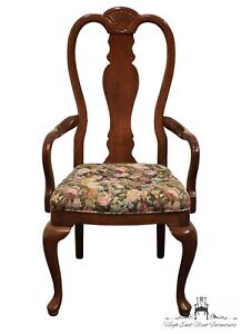 BERNHARDT FURNITURE Solid Cherry Traditional Style Dining Arm Chair