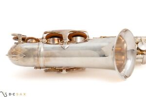 New ListingKing Zephyr Alto Saxophone, Silver Plated, New Pads