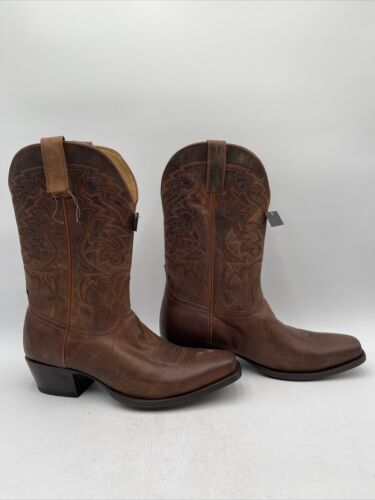 CODY JAMES MEN'S MAD CAT WESTERN BOOTS SQUARE TOE Brown Size 12D