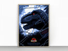 Jurassic Park Sci-fi TV T-rex Doesn't Want To Be Fed He Want To Hunt Home Poster