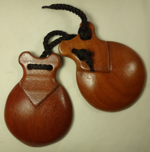 Spanish Flamenco Castanet Castañuela Solid Wood Clacker Palillo - One Side Only