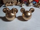 Disney Gold Mickey And Minnie Salt And Pepper Shakers