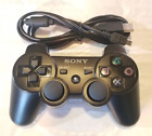 Sony Playstation 3 (PS3) Sixaxis DualShock 3 Controller Black Genuine OEM