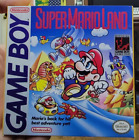 Nintendo Gameboy Super Mario Land Box Only Awesome Condition