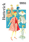 Vintage 1960 Barbie Clothes Pattern Reproduction Butterick 9993 Uncut