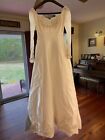 Gorgeous Silk wedding dress in ivory, Size 6 (although tag says 10)